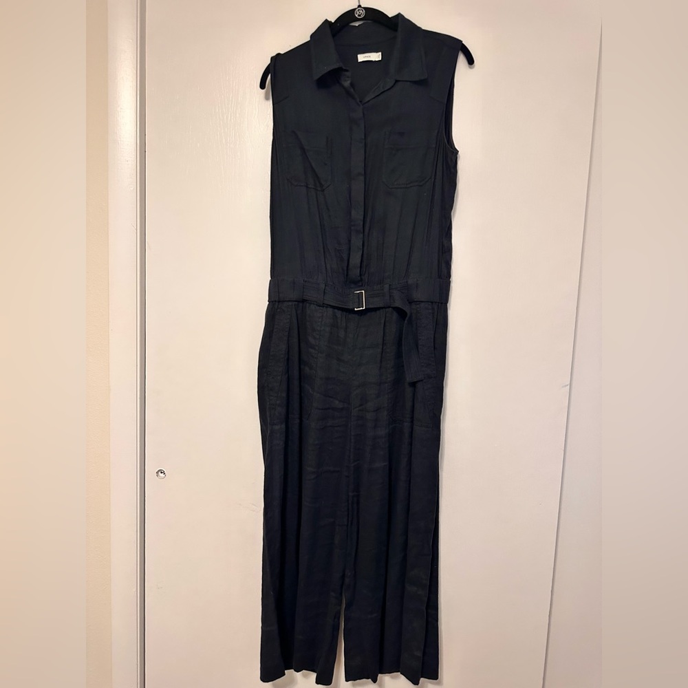 Vince Linen crop jumper